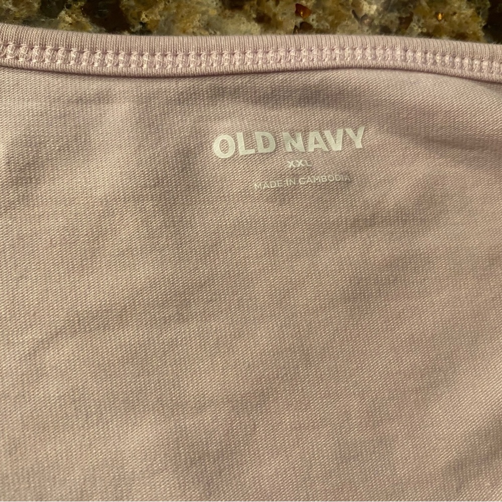 Old Navy Blush Pink Puff Sleeve Top - Picture 6 of 6